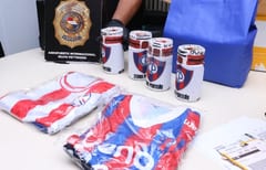 Cocaína en vasos de Cerro iba rumbo a Arabia Saudita