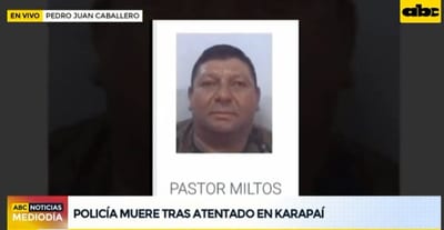 Acribillan a subjefe de dependencia policial en Amambay
