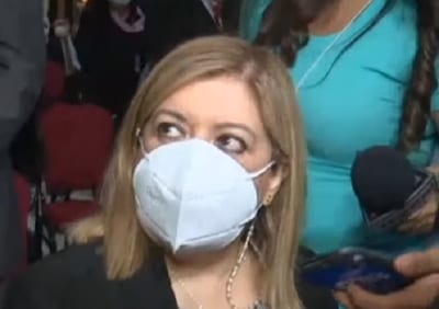 Exasperada Quiñónez dice que puede comunicar “cuando queramos”