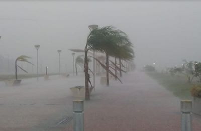 Alerta por intensas lluvias y tormentas que amenazan la Región Oriental