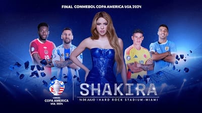 Shakira hará historia en la final de Copa América USA 2024