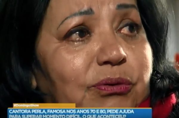 La cantante Perla vive en medio de necesidades en Brasil