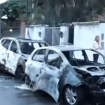 Conductor ebrio provoca caos en Villa Morra: autos incendiados