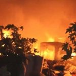 Incendio arrasa con granja recicladora en el Bañado Sur: animales muertos y mercaderías perdidas