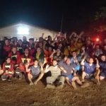 Bomberos celebran con sirenas y abrazos la lluvia en el Chaco