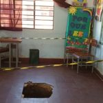 Se hunde el piso de un aula en Caapucú y revela un pozo de 10 metros