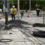 ANDE enfrenta averías en el microcentro de Asunción