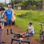 Ciclista lesionado tras ser rozado por automóvil en ruta PY06