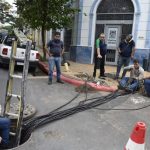 Robo de cables afecta servicio de Copaco en el centro