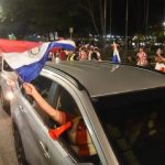 Festejos a lo largo y ancho del país tras el empate de Paraguay ante Bolivia