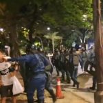 Policía agrede a joven hincha de Olimpia durante festejo