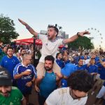 ¡Carrera vosa en Asunción! Hinchas de Racing y Cruzeiro calientan motores