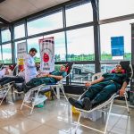 Militares donan sangre en apoyo al pequeño Milan