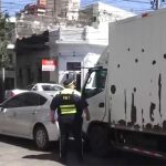 Camión sin frenos causa múltiple choque en Asunción