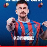 Gastón Giménez: segundo refuerzo de Cerro Porteño para la temporada 2025