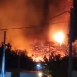 Incendio en Lambaré deja a cuatro familias sin hogar