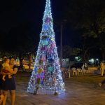 Árbol navideño asunceno genera polémica en redes