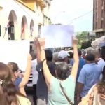 Jubilados municipales protestan por atraso en pagos