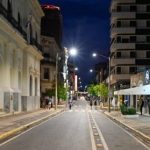 ANDE moderniza la calle Palma con cableado subterráneo