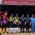 Policías y Reyes Magos llenan de alegría a niños en hospital