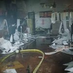 Grave incendio en BNF de Paraguarí obligará a reubicar la sucursal