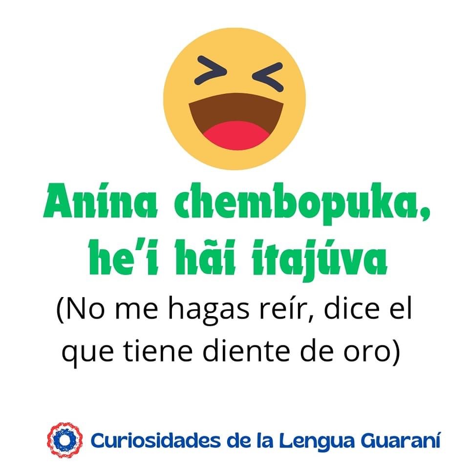 Curiosidades de la lengua guaraní